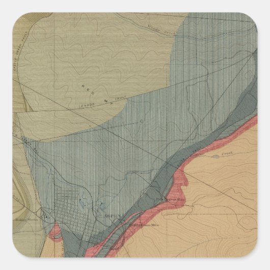 《植物》アスペン地区表 スクエアシール (正面)