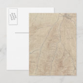 《植物》アスペン地図シート ポストカード (正面/裏面)