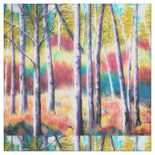 《植物》アスペン抽象芸術ドリームファブリック ファブリック (クローズアップ)