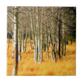 《植物》アスペン材タイル タイル (正面)