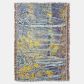 《植物》アスペン林 スローブランケット (正面縦)