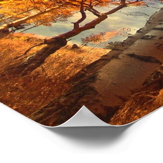 《植物》アスペン栄光 ポスター (角)