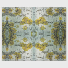 《植物》アスペン樹皮の質感 ラッピングペーパー