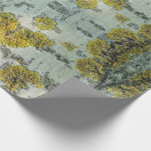 《植物》アスペン樹皮の質感 ラッピングペーパー (角)