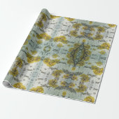 《植物》アスペン樹皮の質感 ラッピングペーパー (アンロールド)