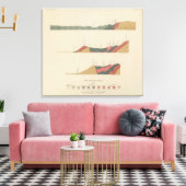 《植物》アスペン特殊シート キャンバスプリント (インサイチュ (リビング))