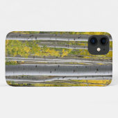 《植物》アスペン紅葉ツリートランクスイエロースプレンダー Case-Mate iPhoneケース (裏面(横))