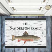 《植物》アスペン素朴バークトラウト漁師レイクハウス