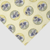 《植物》アスペン絵を描の可愛いオリジナルドッグアートに輝く 薄葉紙 (詳細)