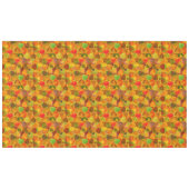 《植物》アスペン葉コラージュ無地のメドレシームレス1 テーブルクロス (正面(横))