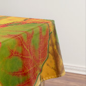 《植物》アスペン葉ズコラージュ無地のメドレー1 テーブルクロス (インサイチュ)