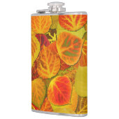 《植物》アスペン葉ズコラージュ無地のメドレー1 フラスク (左)