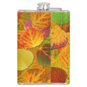 《植物》アスペン葉ズコラージュ無地のメドレー1 フラスク (裏面)