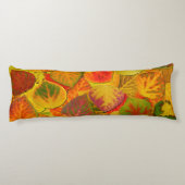 《植物》アスペン葉ズコラージュ無地のメドレー1 ボディピロー (裏面)