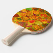 《植物》アスペン葉ズコラージュ無地のメドレー1 卓球ラケット (正面アングル)