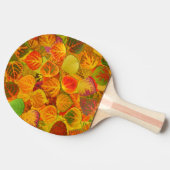 《植物》アスペン葉ズコラージュ無地のメドレー1 卓球ラケット (横)