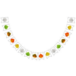 《植物》アスペン葉メドレー バンティングフラッグ