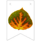 《植物》アスペン葉メドレー バンティングフラッグ (第3の旗)