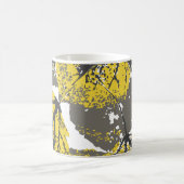 《植物》アスペン葉 コーヒーマグカップ (中央)