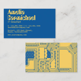 《植物》アスペン金ゴールドとプリンセスブルーギーク技術釜林 名刺