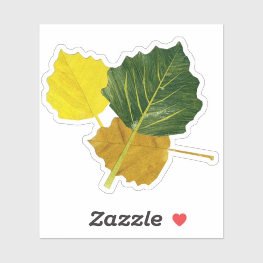 《植物》アスペン離れ シール (シート)