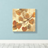 《植物》アスペン キャンバスプリント (インサイチュ (ウッドフロア))