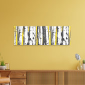 《植物》アスペン キャンバスプリント (インサイチュ (リビング))