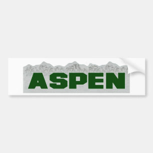 《植物》アスペン、コロラド州 バンパーステッカー