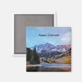 《植物》アスペン、コロラド マグネット (正面/裏面)