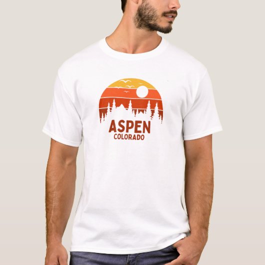 《植物》アスペン、コロラド Tシャツ (正面)