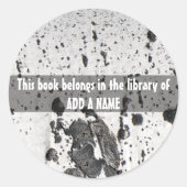 《植物》アスペン・ツリーを確保する ラウンドシール (正面)