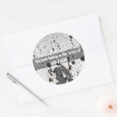 《植物》アスペン・ツリーを確保する ラウンドシール (封筒)