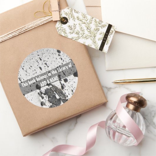 《植物》アスペン・ツリーを確保する ラウンドシール (ギフト)