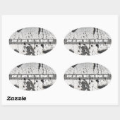 《植物》アスペン・ツリーを確保する 楕円形シール (シート)