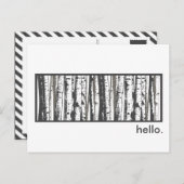 《植物》アスペン ポストカード (正面/裏面)