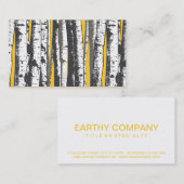 《植物》アスペン 名刺 (正面/裏面)