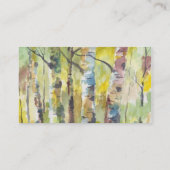 《植物》アスペン 名刺 (裏面)