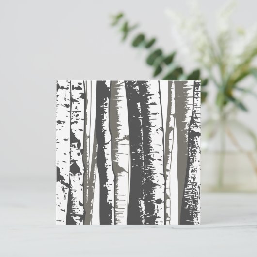 《植物》アスペン 招待状 (スタンド正面)