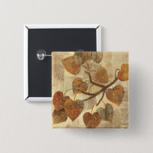 《植物》アスペン 缶バッジ (正面&裏面)