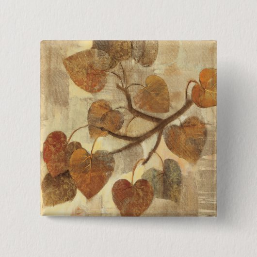 《植物》アスペン 缶バッジ (正面)