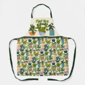 植物 エプロン (正面)
