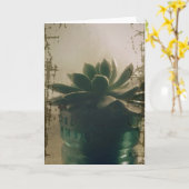 植物 カード (黄色い花)