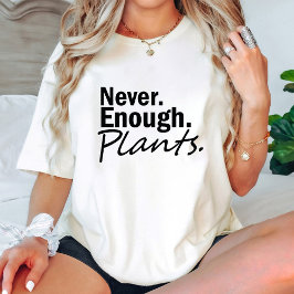植物/ガーデニング愛好家の白モダン色 Tシャツ