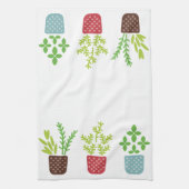 植物 キッチンタオル (縦)