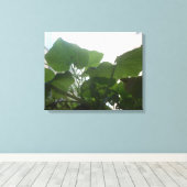 植物 キャンバスプリント (インサイチュ (ウッドフロア))