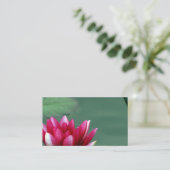 《植物》スイレンの名刺のデザイン 名刺 (スタンド正面)