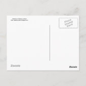 《植物》スイレンはがき ポストカード (裏面)