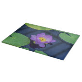 《植物》スイレンガラス カッティングボード (角)