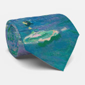 《植物》スイレンバイクロードモネファインアート絵画ズ ネクタイ (ロール)