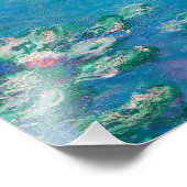 《植物》スイレンバイクロードモネファインアート絵画ズ フォトプリント (角)